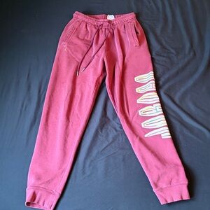 Jordan Burgundy Sweatpants